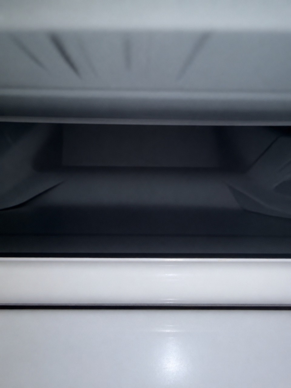 Clean lint screen chute after lint was removed
